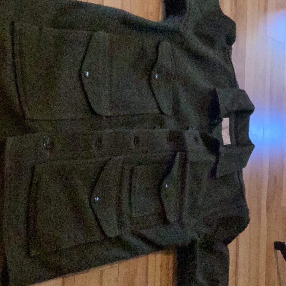 Sold MEDIUM C.C. FILSON MACKINAW WOOL COAT JACKET